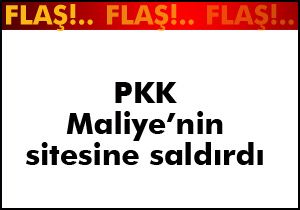 PKK Maliye nin sitesi saldırdı
